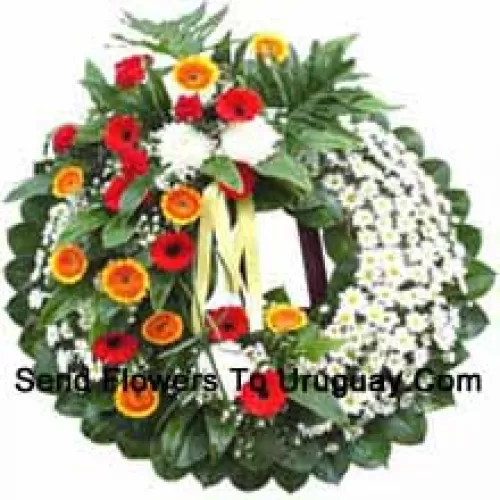 Mixed Flower Wreath